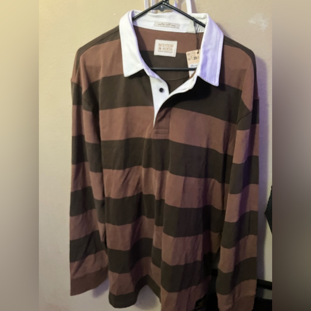 Long Sleeve Rugby Polo